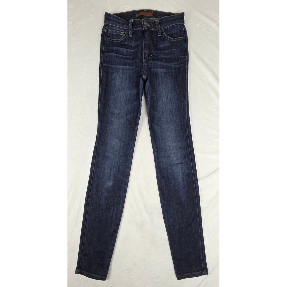Joe's Jeans Skinny Women 24 Dark Wash High Rise The Icon Excellent